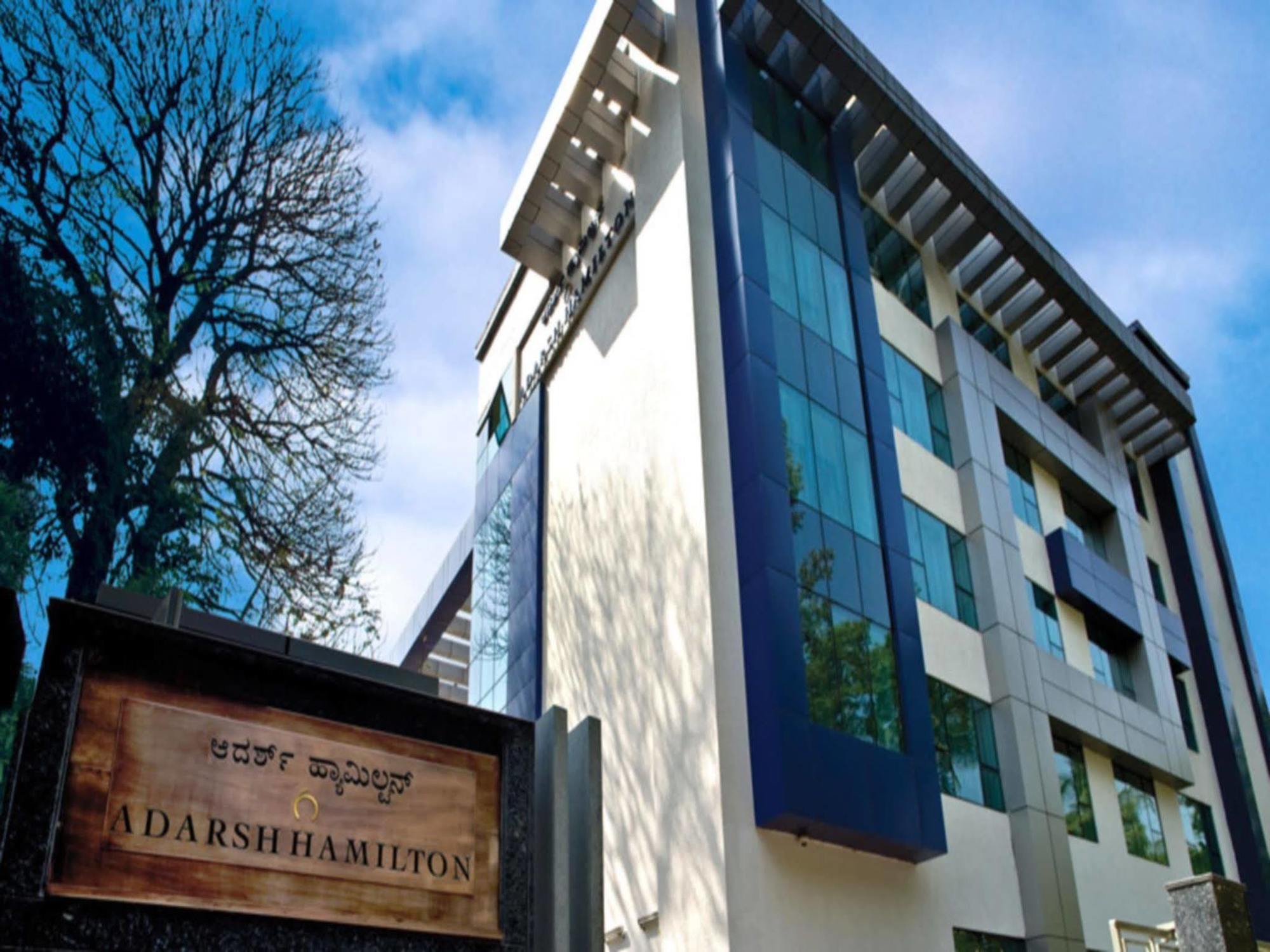 Adarsh Hamilton Hotel Bangalore Exterior foto